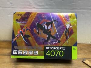 ZOTAC NVIDIA GeForce RTX 4070 GAMING AMP AIRO GPU Spiderman Bundle 12GB GDDR6X